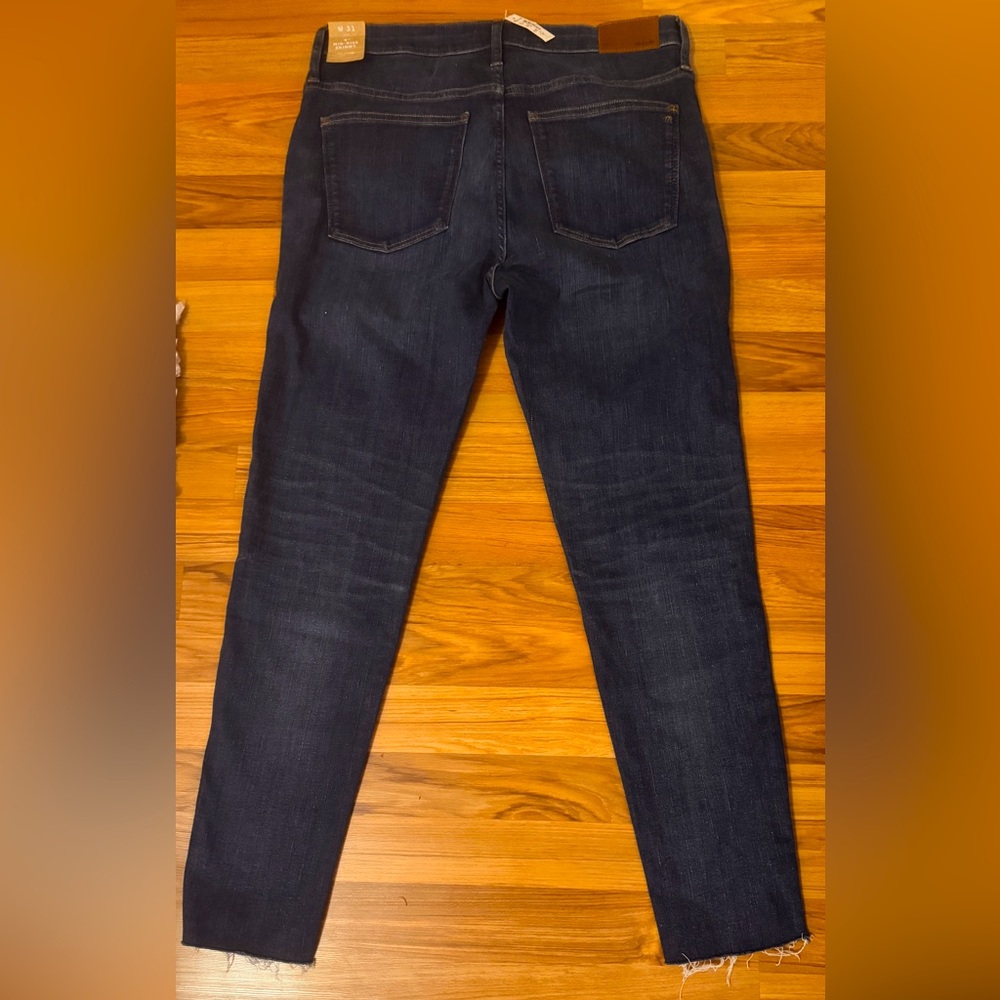 Women’s Madewell Mid-Rise Skinny Size 31 NWT